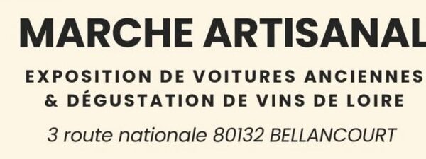 Marché Artisanal – le samedi 11 Avril