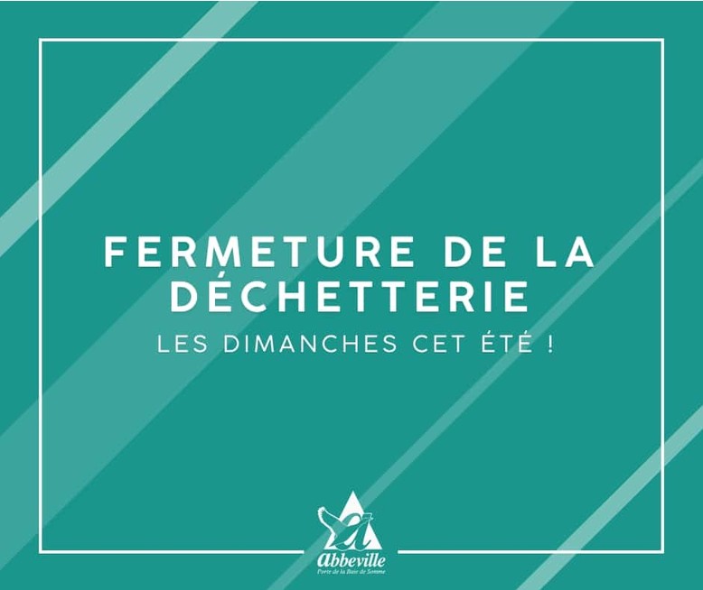 Lire la suite à propos de l’article Déchetterie d&rsquo;Abbeville